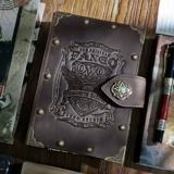 Креативный блокнот ручной работы из воловьей кожи, волшебная книга из натуральной кожи, ретро-дневник, продвинутый дорожный блокнот А6