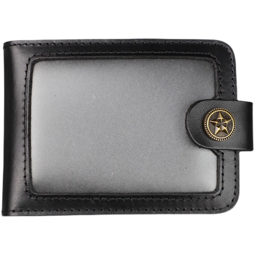 Кожаный мужской ретро чехол для водительских прав, картхолдер, воловья кожа, из натуральной кожи, 2 в 1