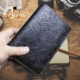 Handmade hộ chiếu da túi trên cùng lớp da hộ chiếu retro bìa đơn giản hộ chiếu đa chức năng hộ chiếu