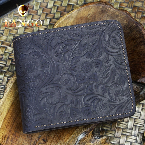 Оригинальный кожаный короткий бумажник для влюбленных, из натуральной кожи