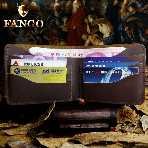 Мужской оригинальный кожаный короткий бумажник, сумка через плечо с гравюрой, из натуральной кожи, делается под заказ