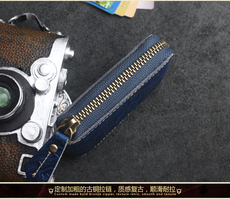 Lớp da đầu tiên của gói thẻ accordion mới dành cho nam và nữ bằng da đựng thẻ kinh doanh ví đựng nhiều ví thẻ tín dụng ngân hàng ví da bò