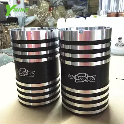Aluminum alloy bar ashtray creative KTV trash can Internet cafe ashtray customization