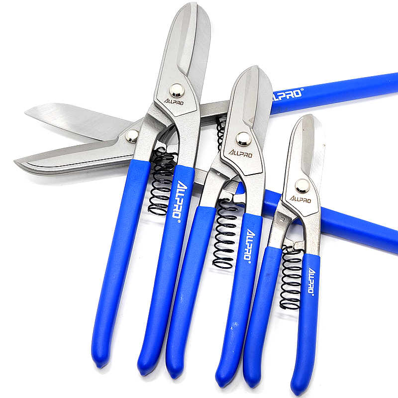 ALLPRO Apollo iron scissors 14 inch stainless steel white iron scissors metal alloy anti-theft net wave board scissors