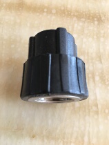 PE internal wire direct black hot melt internal tooth joint 20 25 32 4 minutes 6 minutes 1 inch drinking water pipe accessories