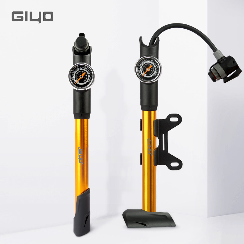 GIYO Mountain Road Car Bicycle Punch Car Portable Mini High Pressure Metro Mouth Car Pressure Watch