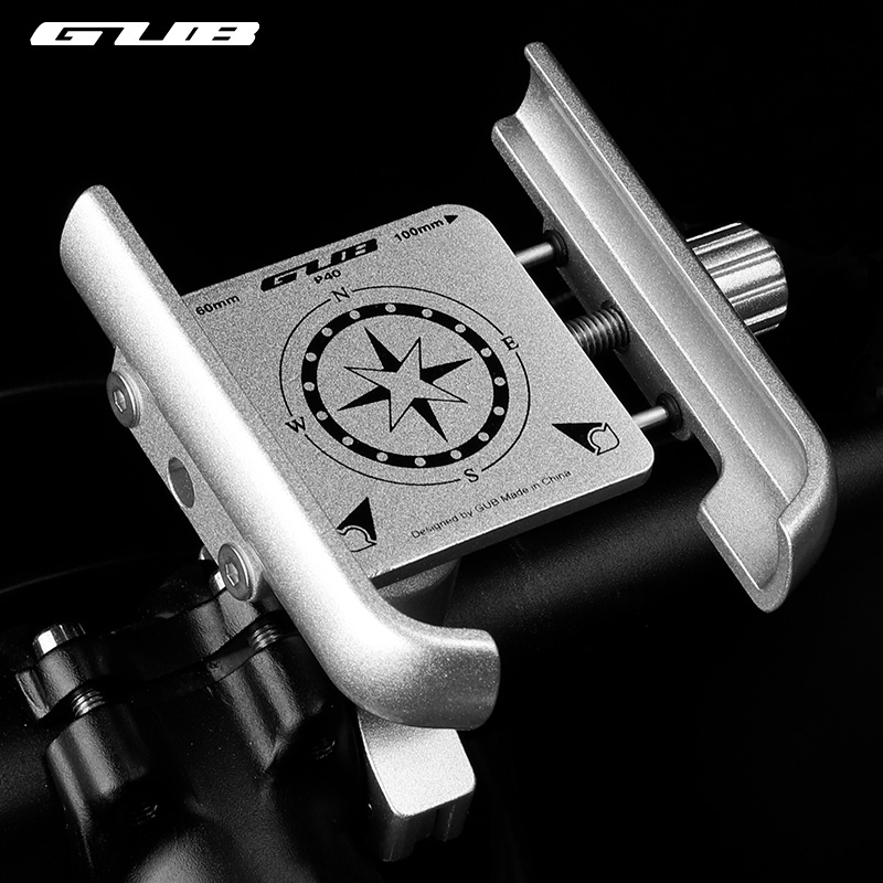 GUB aluminum alloy bike mobile phone rack riding navigation bracket electric motorcycle takeaway mobile phone fixed frame P40 -Taobao