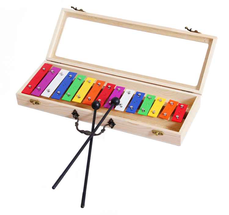 Orff trẻ em giác ngộ âm nhạc đồ chơi nhạc cụ 8 âm thanh 15 bộ gõ âm thanh đồ chơi giáo dục trẻ em giáo dục sớm dan piano cho be