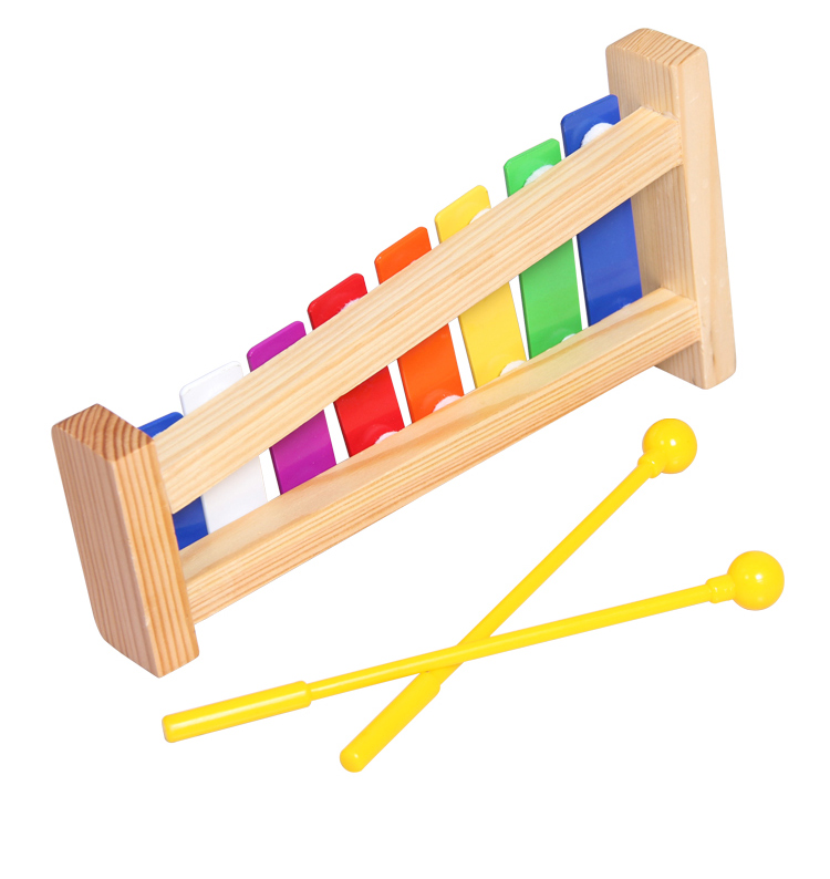 Orff trẻ em giác ngộ âm nhạc đồ chơi nhạc cụ 8 âm thanh 15 bộ gõ âm thanh đồ chơi giáo dục trẻ em giáo dục sớm dan piano cho be
