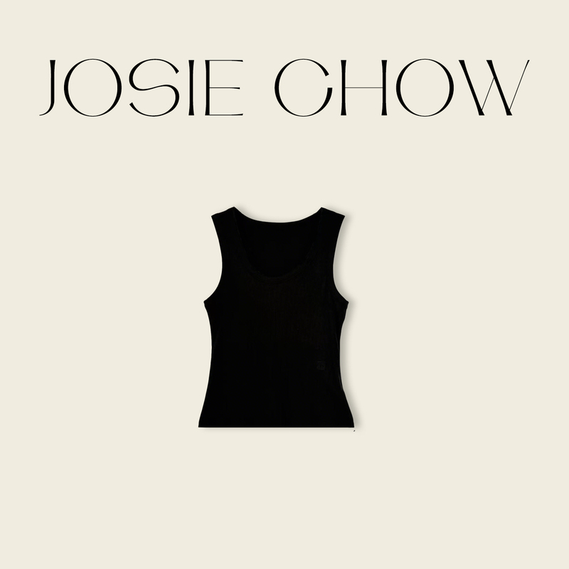 Josie Chow【Sports Style】Summer New Versatile Casual Sports Vest Short Top Jc350535