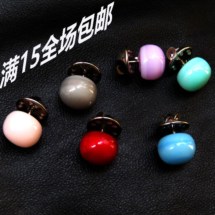 20 gói thời trang đơn giản ngọc trai hoang dã khóa cổ chống ánh sáng trâm tay áo ngắn cổ áo châm cứu ngựa móng tay trang sức ghim cài áo vest nữ