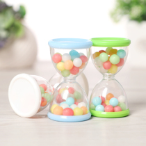 Candy Box Plastic Mini Sand Leaking with two Ferrero Sugar Box Creative Wedding Gift Box Candy Containing Box