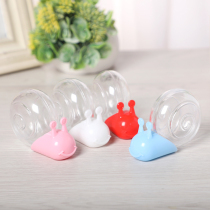 Happy Sugar Box Creative Snail Candy Box Gift Box Packaging Box Children Birthday Gift Box Plastic Back Gift sugar box