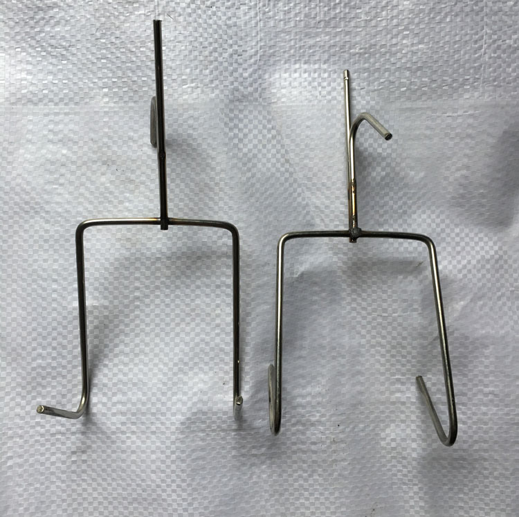 Roasted duck hook roasted chicken roasted goose double hook stainless steel double hook roasted poultry oven accessories wholesale