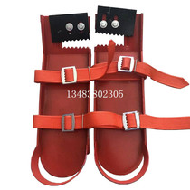H steel climbing high-speed railway shoes steel structure climbing foot buckle installation safety shoes climbing shoes color steel accessories manufacturer direct sales