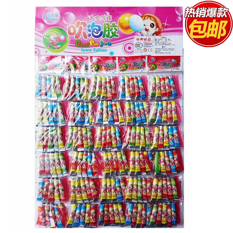 Bubble glue strange blow glue large space balloon blow big bubble magic props 80 after nostalgic toys