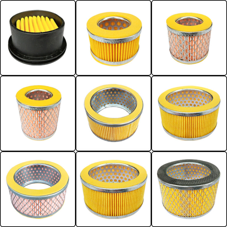 Piston air compressor air filter element filter filter air pump air filter silencer filter accessories are supplied from stock