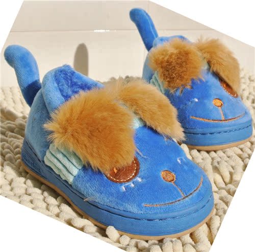 Chaussons enfants en suède pour hiver - semelle caoutchouc - Ref 1020974 Image 79