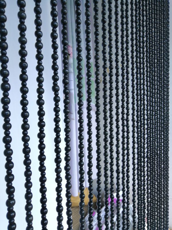 Black Feng Shui Door Curtain, Hanging Curtain, Bead Curtain, Entrance Partition Curtain, Bedroom Bathroom Kitchen Door Curtain, Wooden Curtain, Restaurant Hanging Curtain Black Feng Shui Door Curtain, Hanging Curtain, Bead Curtain, Entrance Partition Curtain, Bedroom Bathroom Kitchen Door Curtain, Wooden Curtain, Restaurant Hanging Curtain