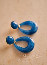 5 colors Parisian designer s earrings BOUCLES DOREILLES MILA 21 France