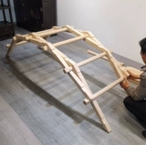 Редактирование деревянного арочного моста для строительства универсальных технологий, обучающих средств, исследовать древесину