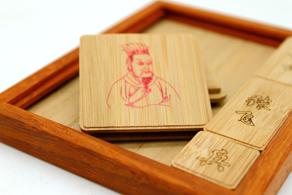 Huarong Road slider with chute does not fall off children's toy gift gift Guochao educational mortise and tenon puzzle wood