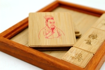 With chute not to drop Zihuarong Road slider childrens toys gift gift Guochao puzzle tenon and mortise puzzle wood