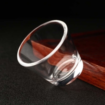 East China Sea white crystal tea cup wine glass water glass natural net body hand polished and customized