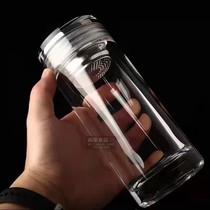 Natural white crystal tea cup raw mineral crystal cup with cover cup high-end tea cup in-car tea cup thread cup office cup ml