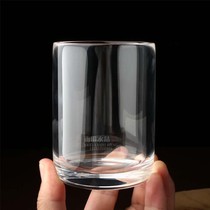 Pure handmade natural raw stone polished middle number crystal tea cup masters cup single cup of tea drinking cup wine glass tea set