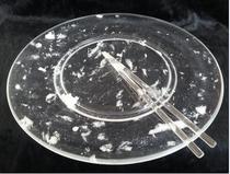 Factory price of AAA Crystal baking tray high temperature crystal dish barbecue tray