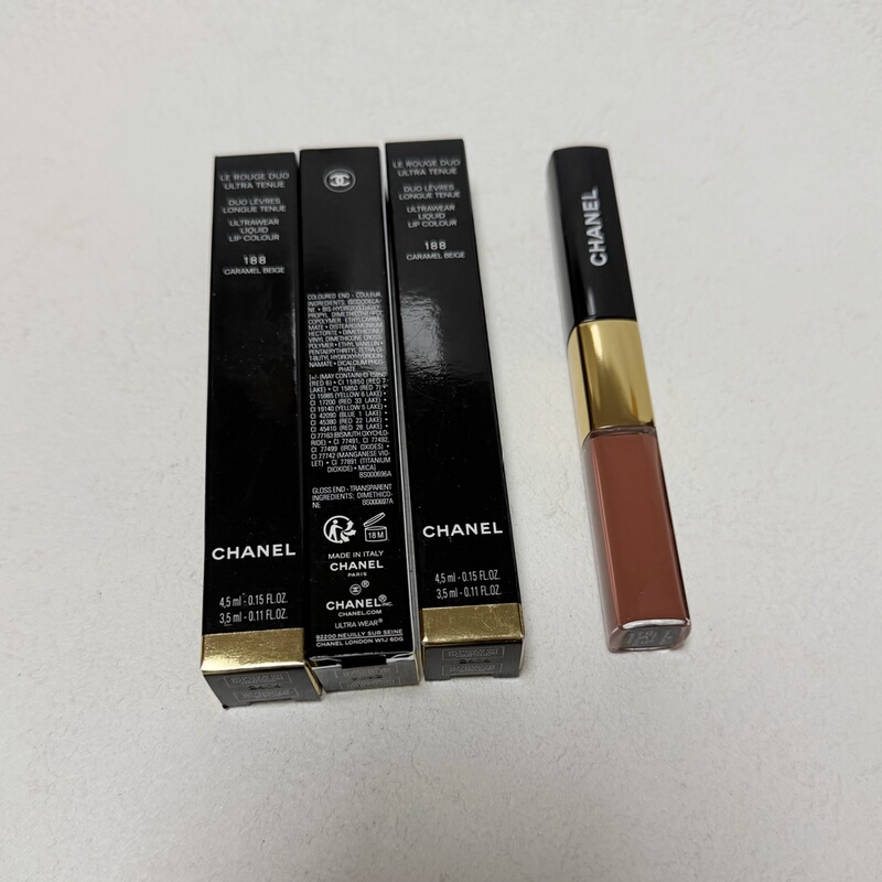 Rare Item! in Stock Chanel Double-Ended Lip Gloss Lipstick Dual-Effect Long-Lasting Color 174 188 Rare Item! in Stock Chanel Double-Ended Lip Gloss Lipstick Dual-Effect Long-Lasting Color 174 188