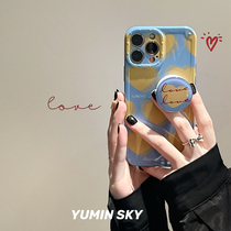 Fainting Loving Bracket applies iPhone12 13promax Apple 11 phone shell xs new xr anti-fall 8 women