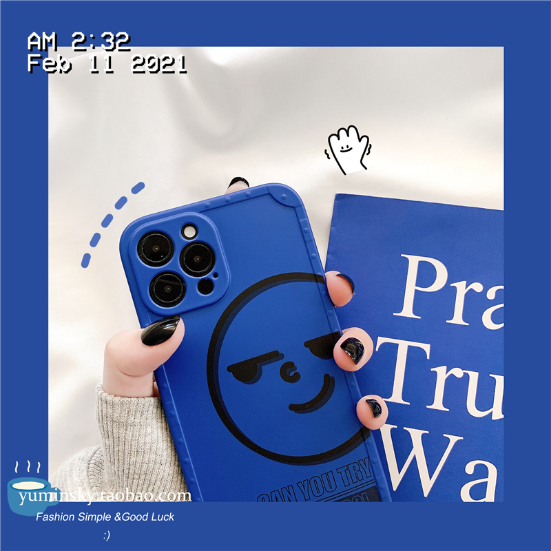 Fun to make strange expressions apply iPhone13promax Apple 12 phone protection shell 8plus male and female xsxr soft 11