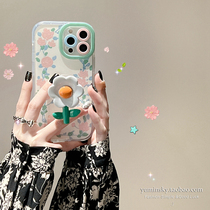 ins small crowdflower stent applicable iPhone13promax apple 12 mobile phone shell 11 anti-fall xr female 8p