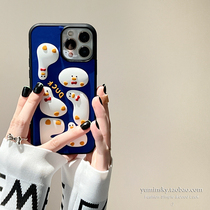 Klein blue duck applies iPhone13promax Apple 12 phone shell 11 fun xsxr silicone 8 female