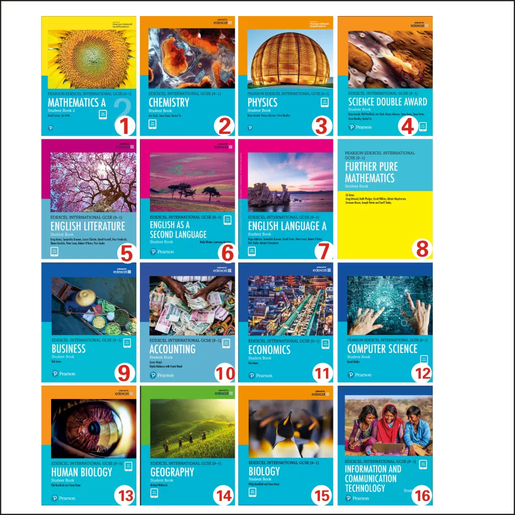 Spot полноцветная бумажная книга Pearson Edexcel International GCSE (9-1) серия
