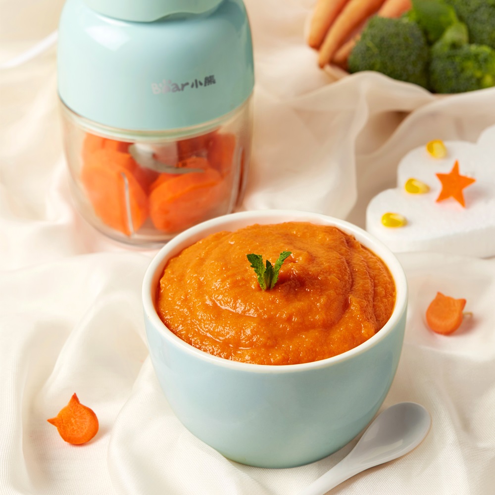 Bear Cubs QSJ-B01P1 Baby Supplementary Food Cooking Machine Household Small Blender Cooking Stick Electric
