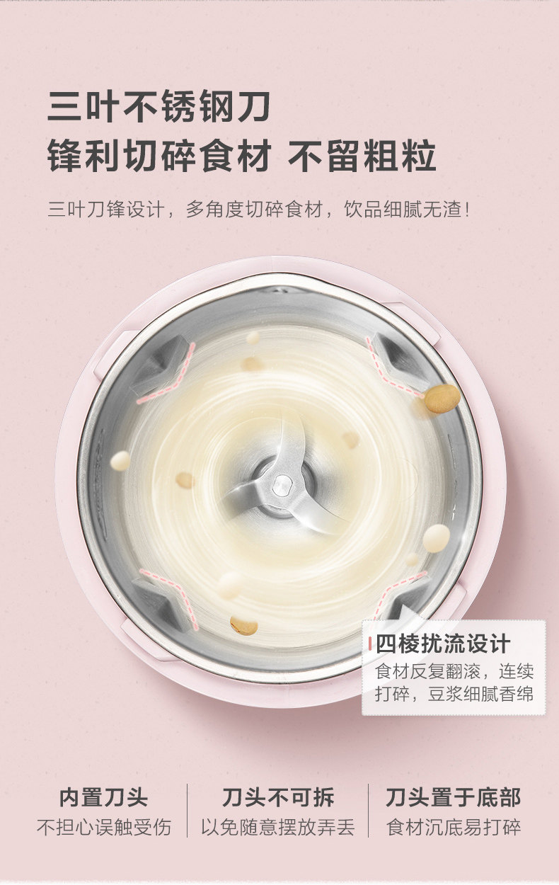 Pink Soymilk Machine DJJ-A06L1 Окончательный выходной файл_17.jpg