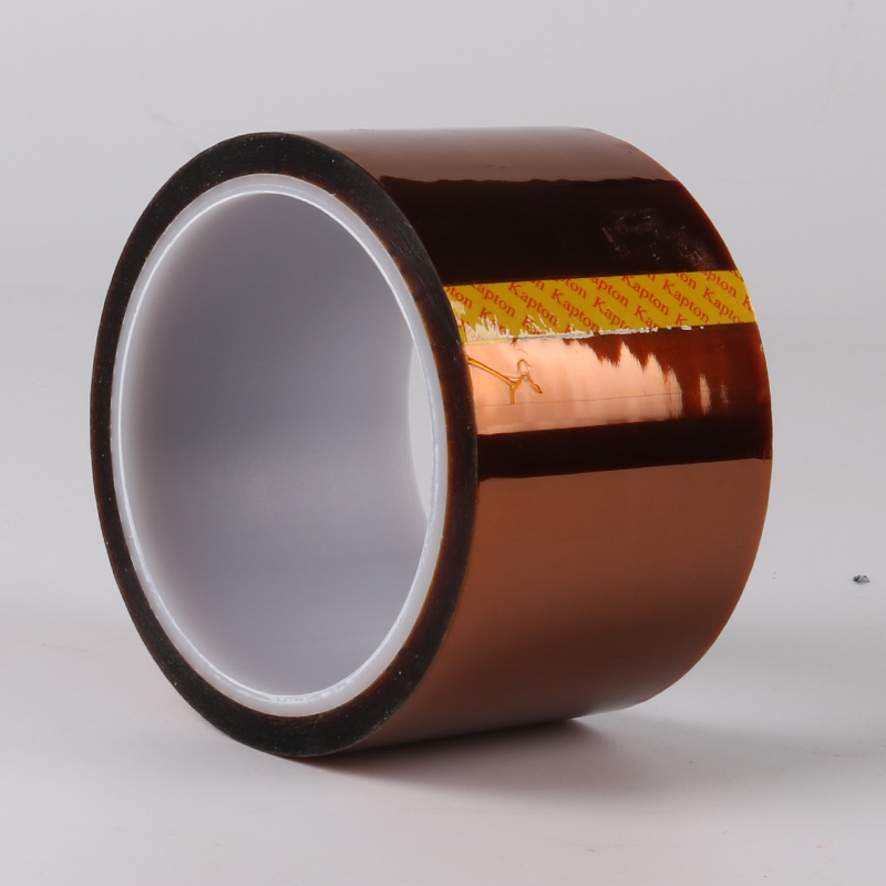 电子维修神器！0.08mm金手指胶带Kapton茶色绝缘高温胶带、100mm×33m超耐用