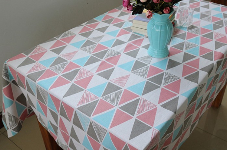 Khăn trải bàn placemat coaster vải Bắc Âu nhỏ tươi bàn cà phê bàn ​​lưới đỏ bàn vuông khăn trải bàn vải khăn gió khăn ăn napkin