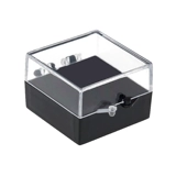 Значок, подарочная коробка, прозрачное пластиковое маленькое кольцо