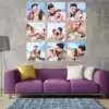 Simple modern living room photo wall decoration Wedding photo frame wall European photo frame creative hanging wall combination photo wall