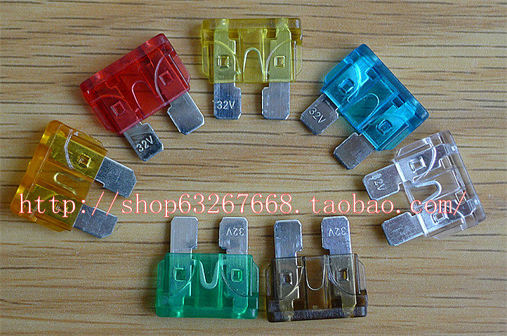 Imported Car Fuse Sheet Car Insurance Sheet Medium Inserts fuse 1A quantities Large price surface meter