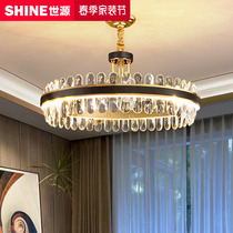 Light Extravaganza Modern Crystal Chandelier 2022 New High-end Living-room Light Creative Round Dining Room Lamp Atmospheric Chandelier