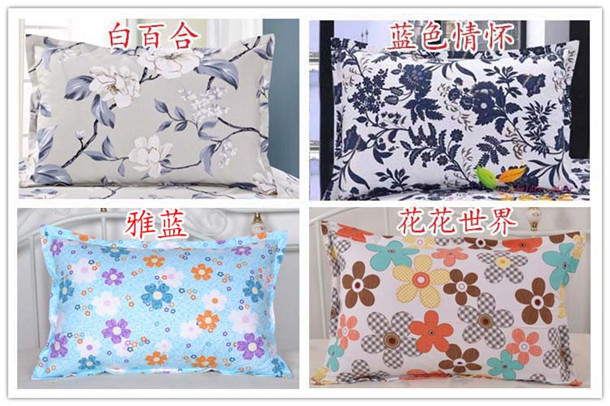 Cũ gối bông thô vận chuyển một cặp tựa lưng 74 48 * làm dày hơn để tăng gối gối bìa vải - Gối trường hợp gối đôi