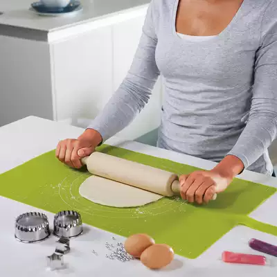 British joseph silicone non-stick rolling pad Baking pad kneading panel and panel can be rolled up and easy to store with scale