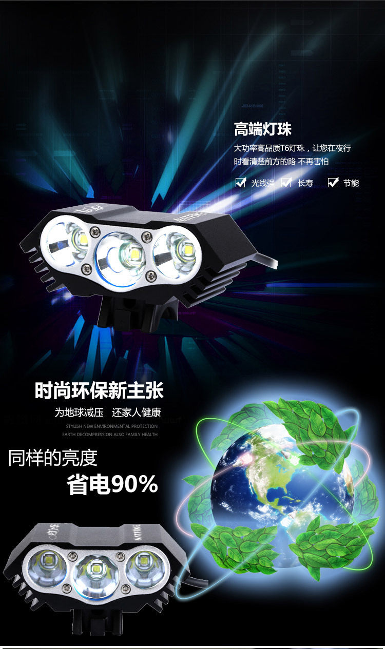 Lumière vélo - phare - Ref 2397737 Image 7