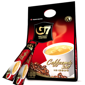越南进口 中原 g7 速溶3合1咖啡1600g（100条）
