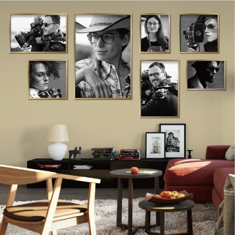 Character minimalist modern simple optical shop decorative painting wall hanging mural optometry room ophthalmology art painting